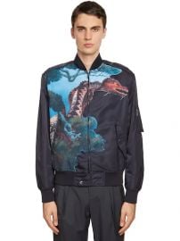 Valention Dragon Bomber Jacket at Luisaviaroma